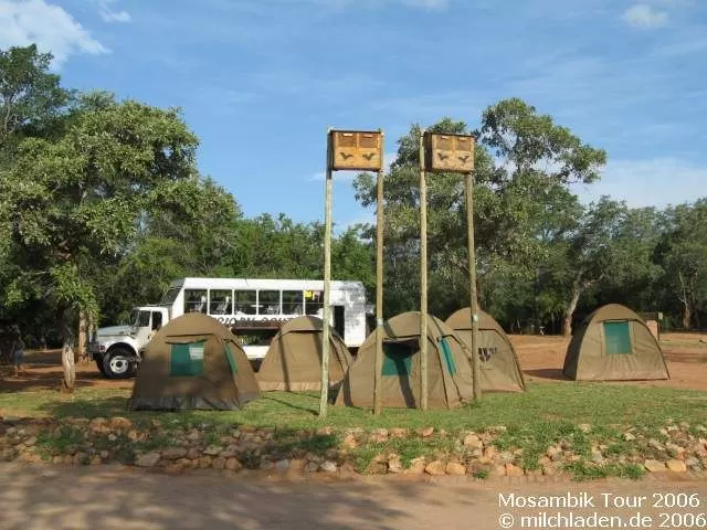 Mosambik Tour 2006 Im Kruger Park - Campsite Berg en Dal
