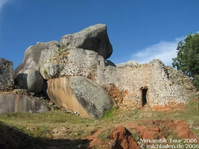 Mosambik Tour 2006 Great Zimbabwe ein Weltkulturerbe der UNESCO