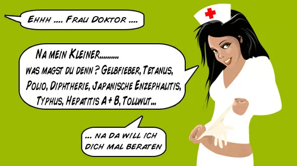 Impfungen für Weltreise