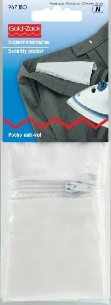 Sicherheitstasche zum Einnähen Sicherheitstasche zum Einnähen