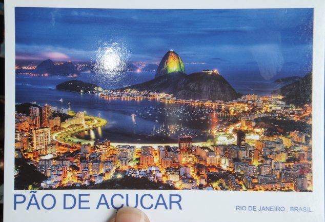 Blick vom Berg Corcovado in Rio de Janeiro