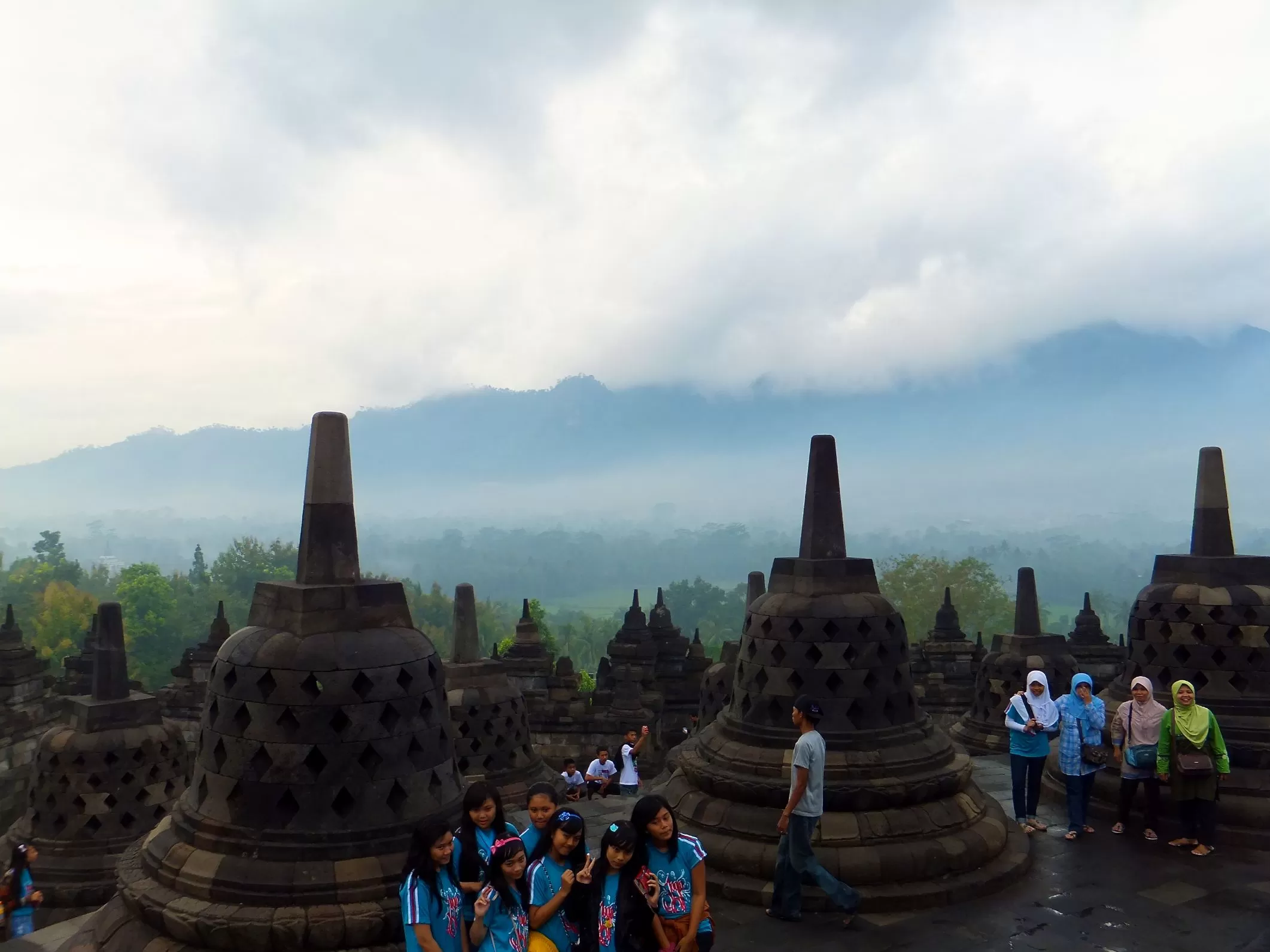 Der Borobudur Tempel Der Borobudur Tempel