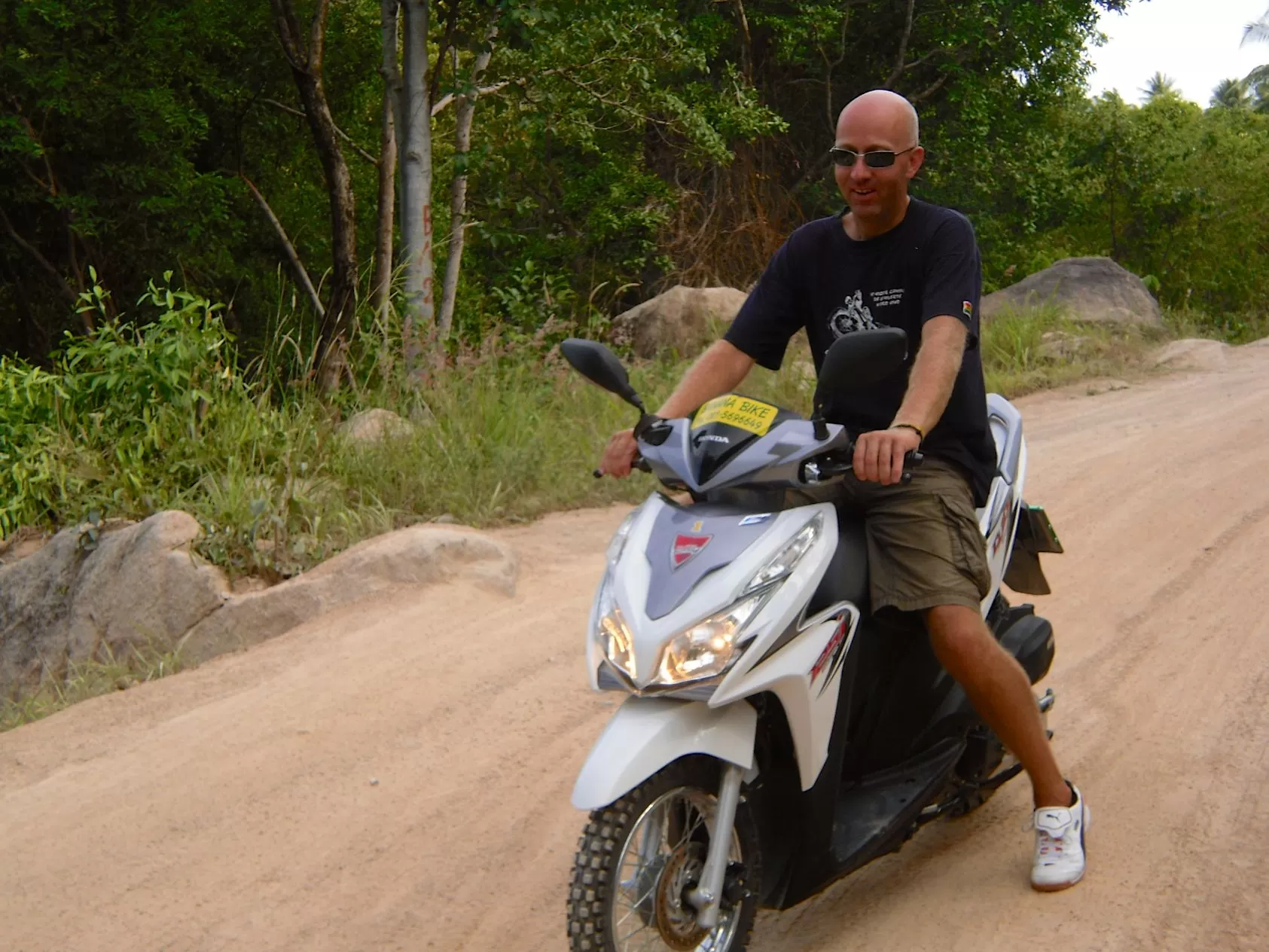 Besser kein Scooter auf Koh Tao mieten Besser kein Scooter auf Koh Tao mieten