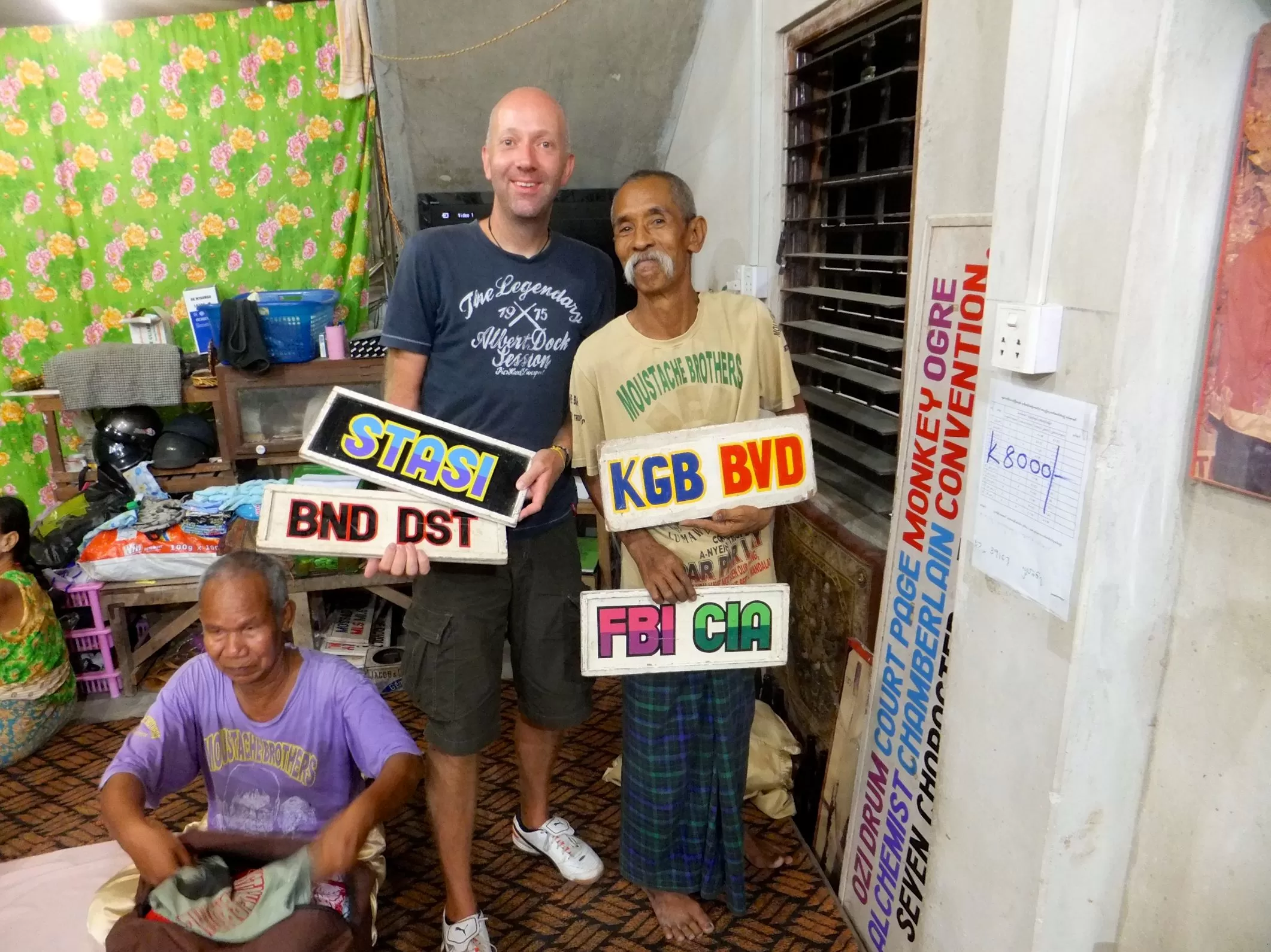 Moustache Brothers inMandalay - Myanmar