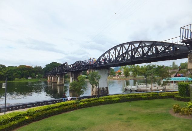 Die Brücke vom Kwai in Kanchanaburi