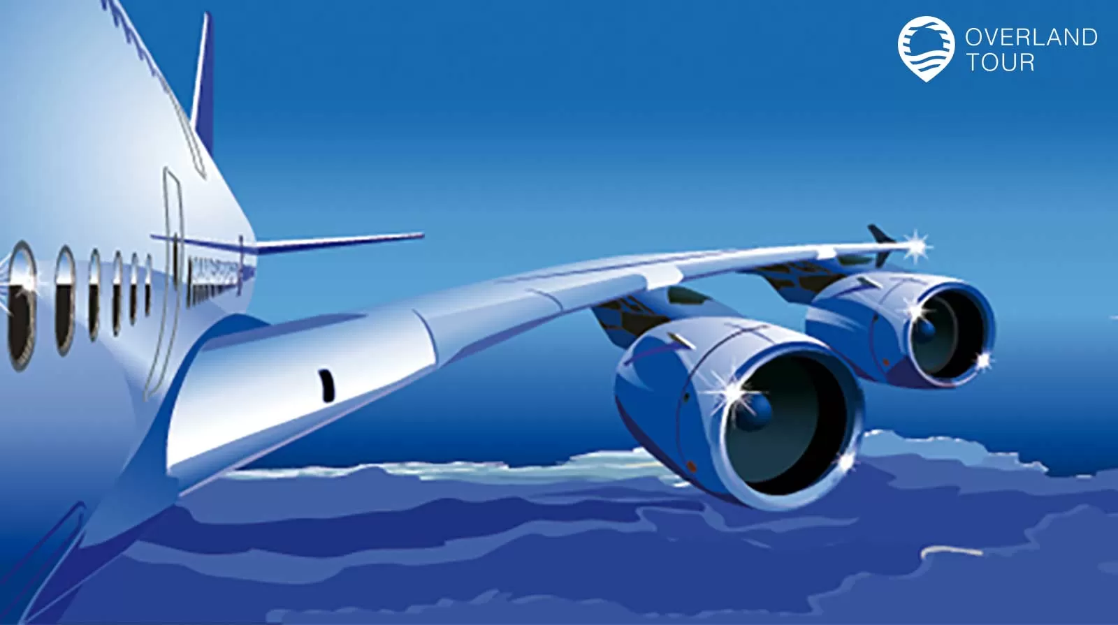 Fly around the world Fly around the world
