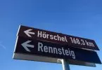 Nur noch 168,3 Kilometer auf dem der Rennsteigwanderung