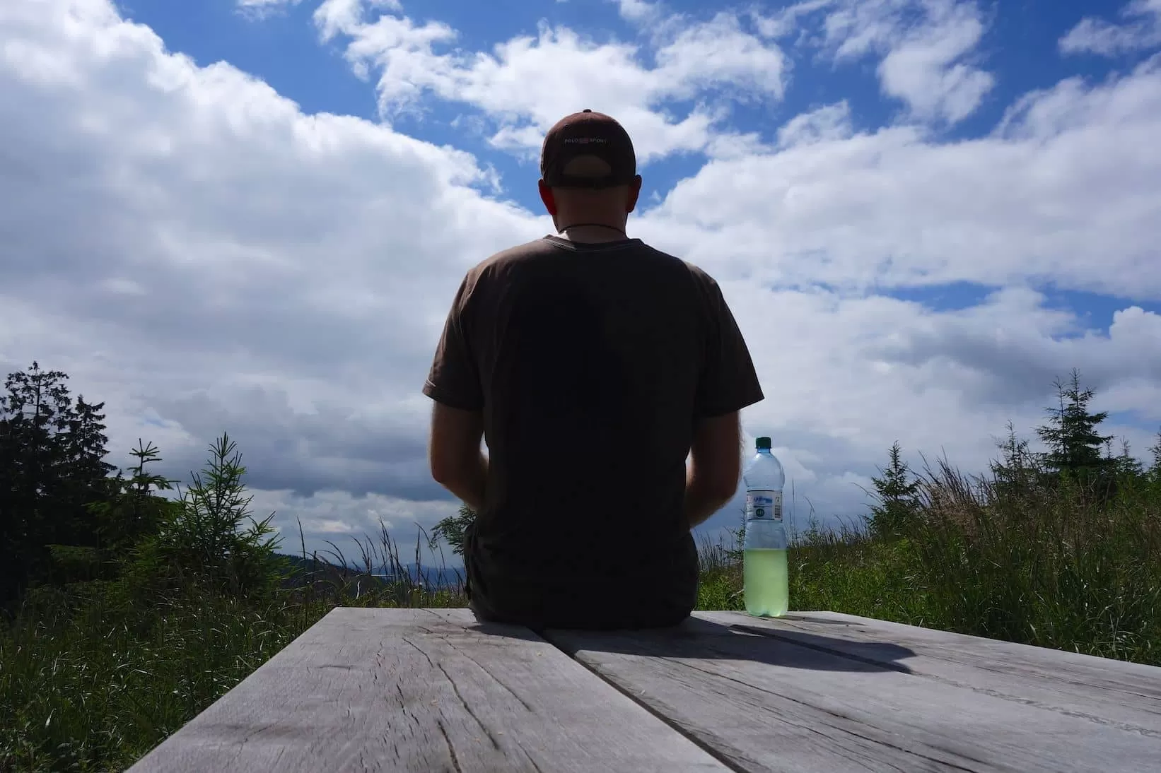 Wanderrast auf der Rennsteigwanderung Wanderrast auf der Rennsteigwanderung