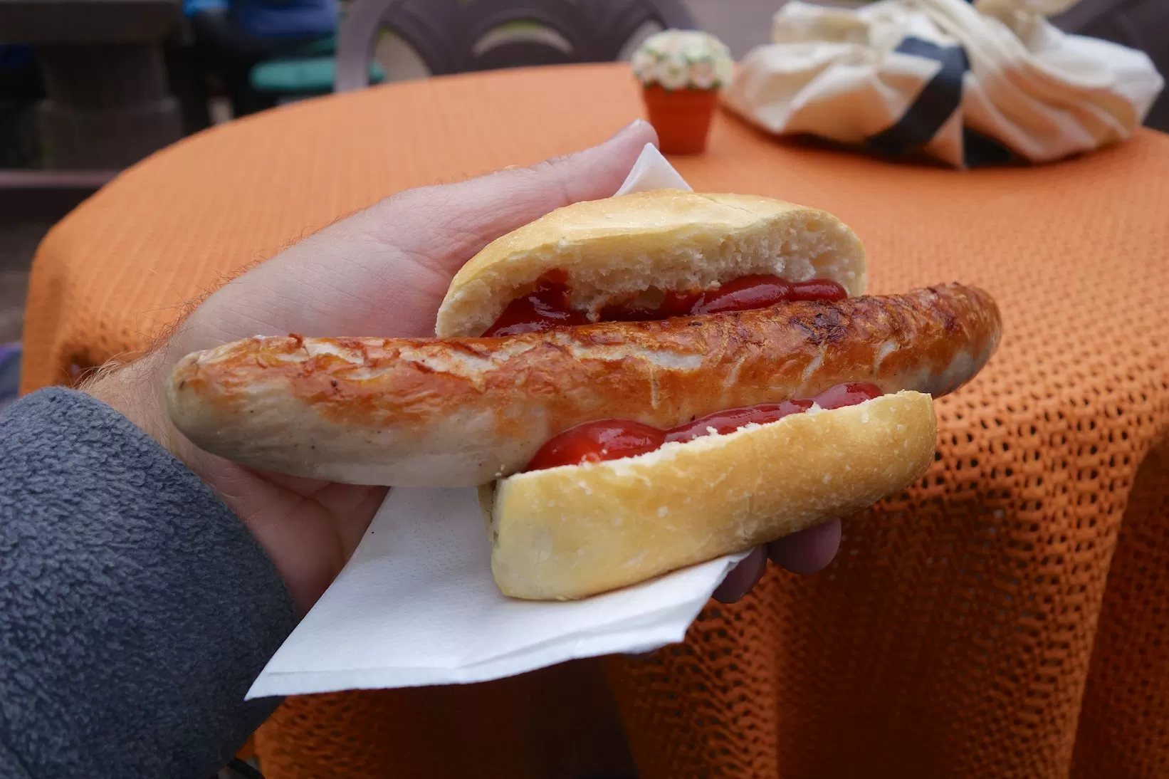 Eine echte Thüringer Bratwurst.... hmmm lecker Eine echte Thüringer Bratwurst.... hmmm lecker