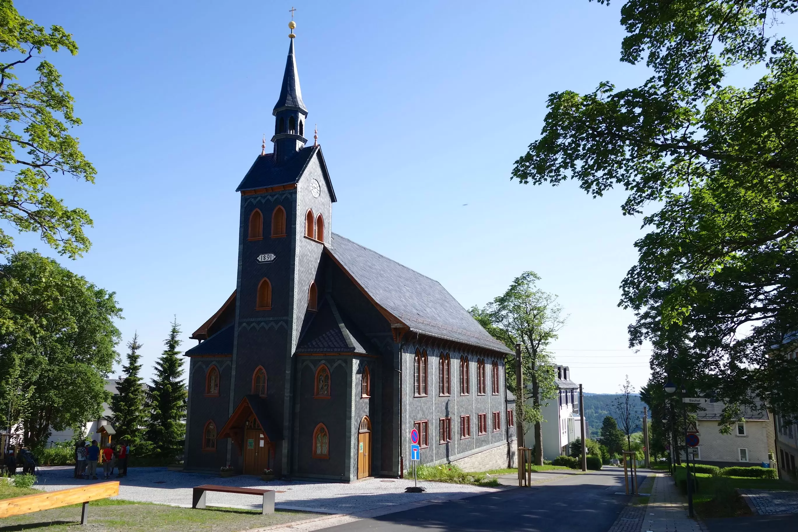 Spechtsbrunnen - die Barockkirche Spechtsbrunnen - die Barockkirche