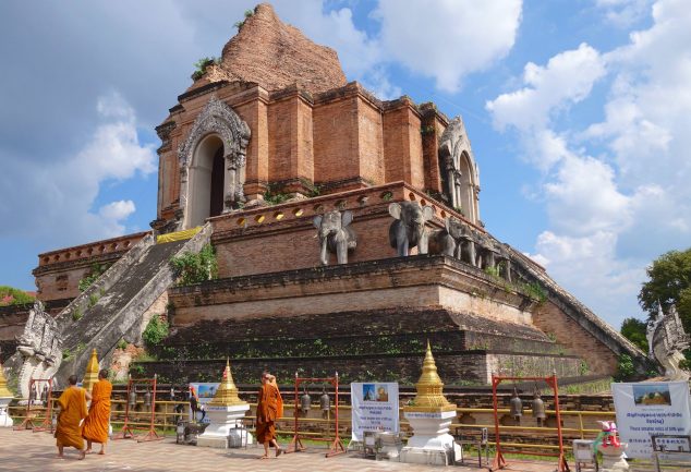 Chiang Mai mit seinen vielen Tempeln