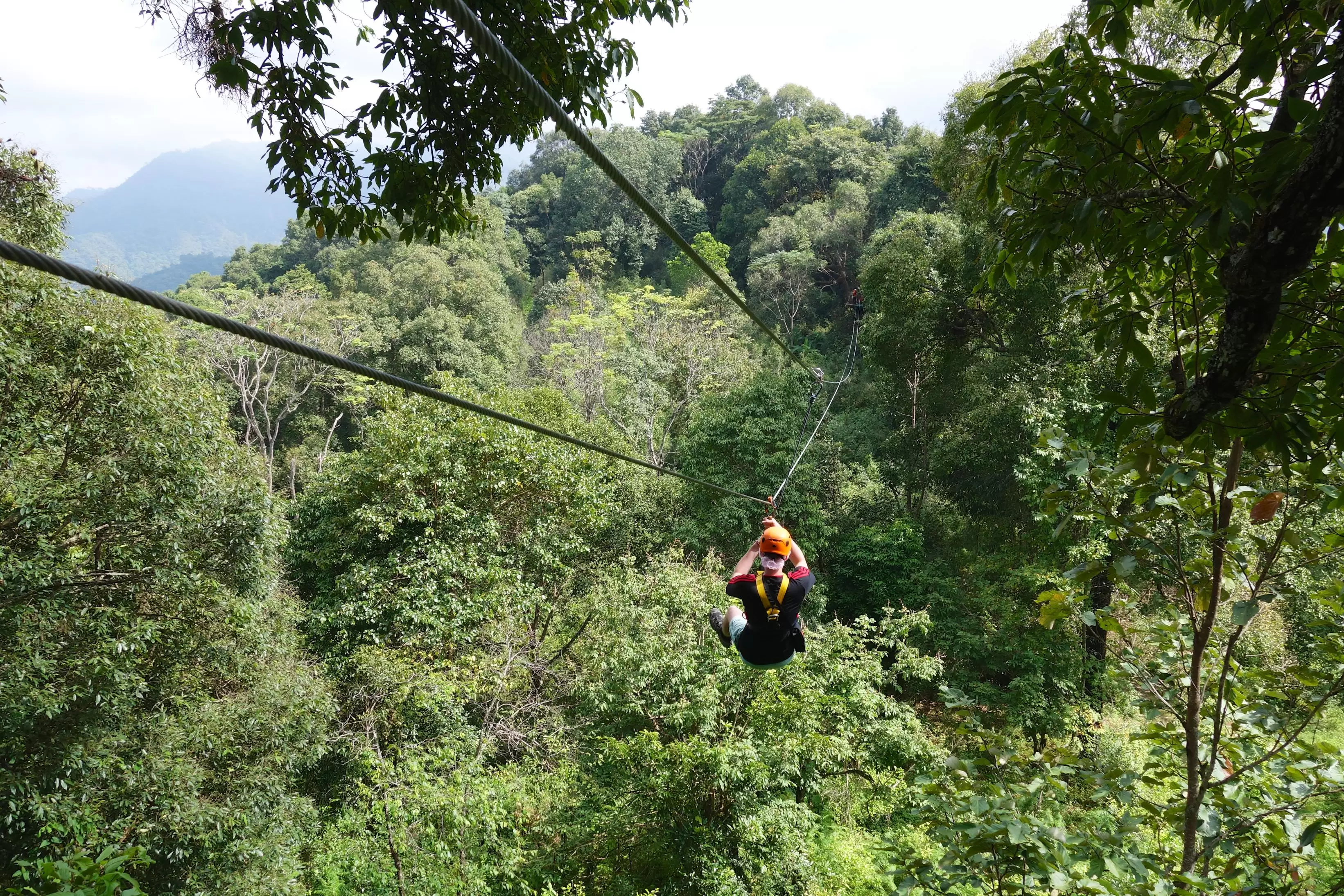 Ziplining bei Chiang Mai Ziplining bei Chiang Mai