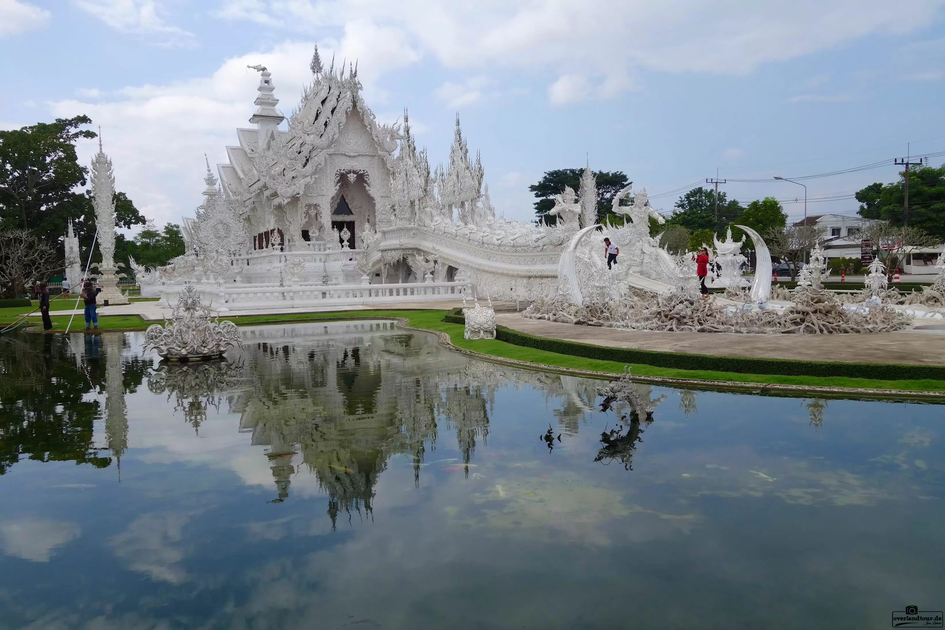 Der weiße Tempel in Chiang Rai Der weiße Tempel in Chiang Rai