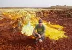Der neonfarbende Dallol - Danakil Depression - Äthiopien