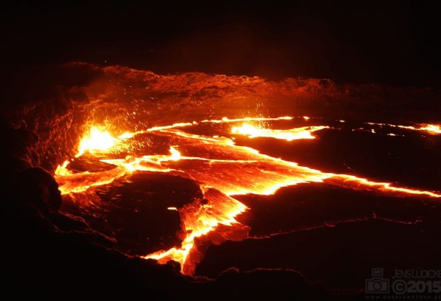 Erta Ale – Der rot glühende Vulkan