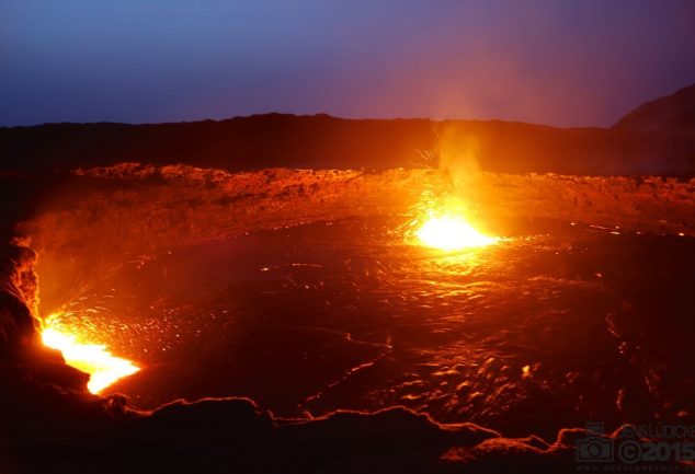 Erta Ale – Der rot glühende Vulkan