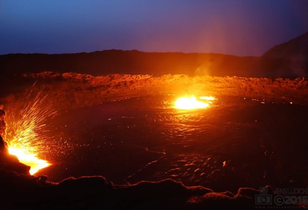 Erta Ale – Der rot glühende Vulkan