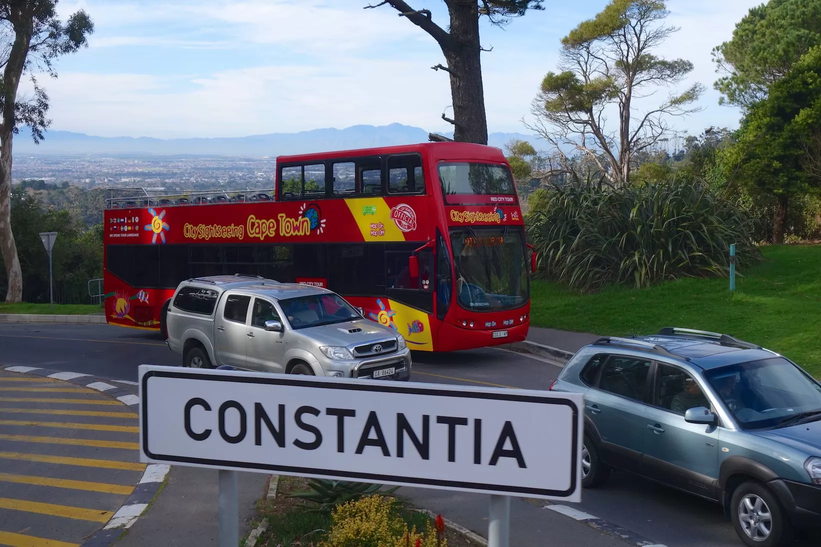 Cape Town Haltestop zur Purple Wine Route