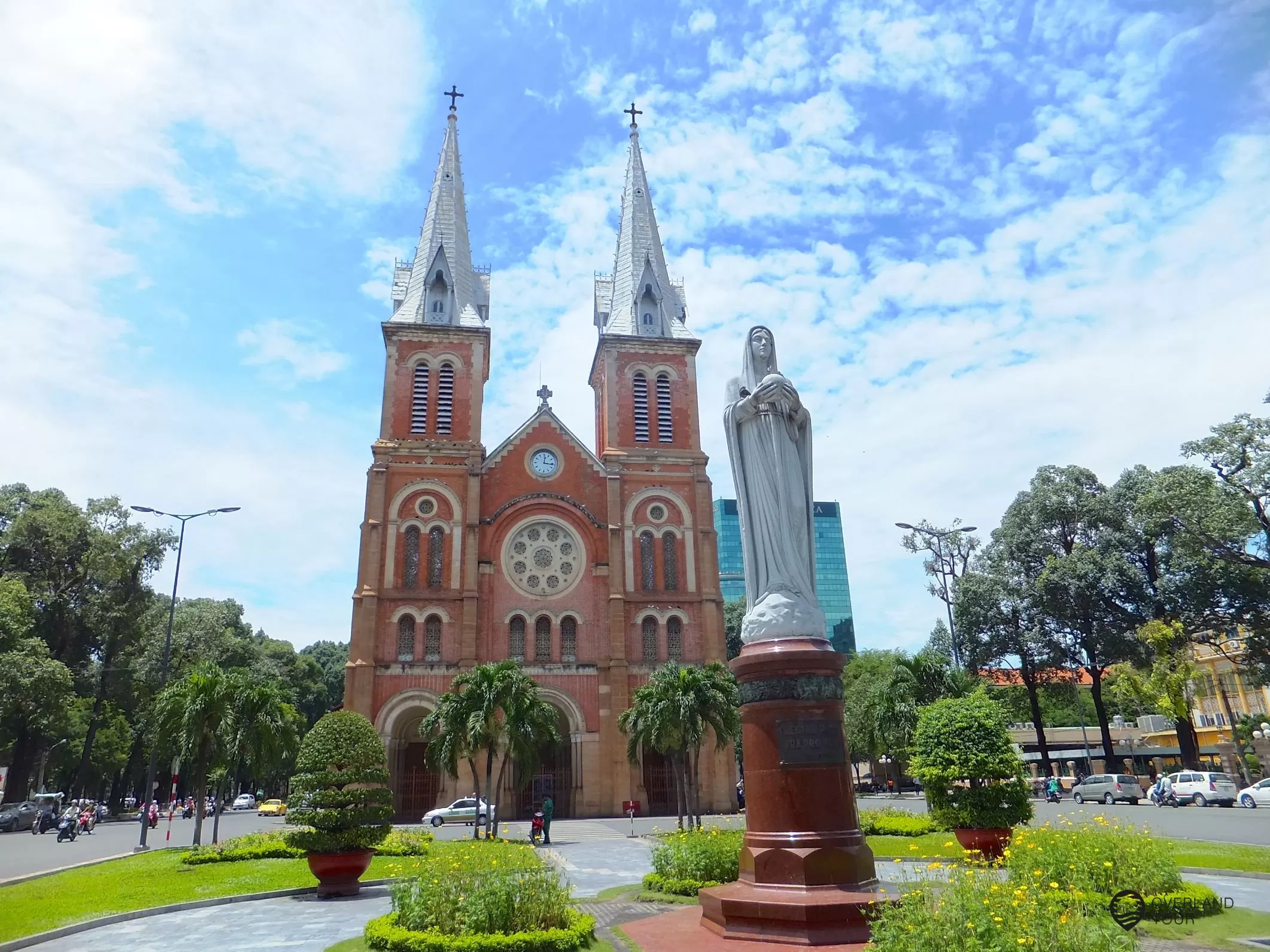 Die Kathedrale Notre Dame in Saigon Die Kathedrale Notre Dame in Saigon