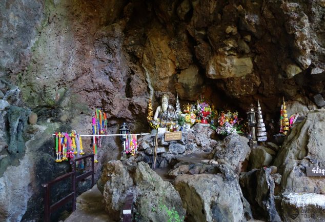 Etappe 3 - Mae Hong Son nach Pai auf der Straße 1095 - Bilder der Fish Cave