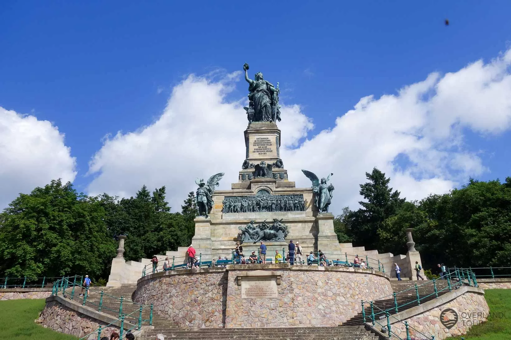 Das Niederwalddenkmal bei Rüdesheim am Rhein