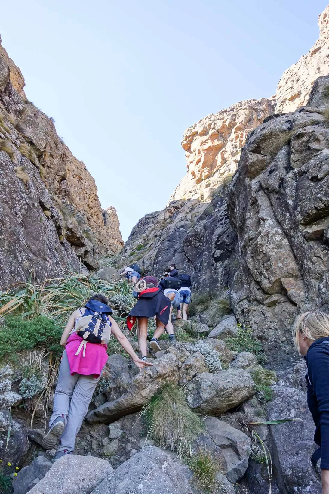 Die Schlucht nach oben - 30 Minuten Qual die sich lohnen bis zum Dach des Amphitheater Die Schlucht nach oben - 30 Minuten Qual die sich lohnen bis zum Dach des Amphitheater