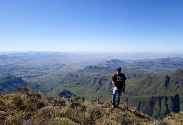 Wanderung Amphitheater - Wandern Drakensberge Südafrika