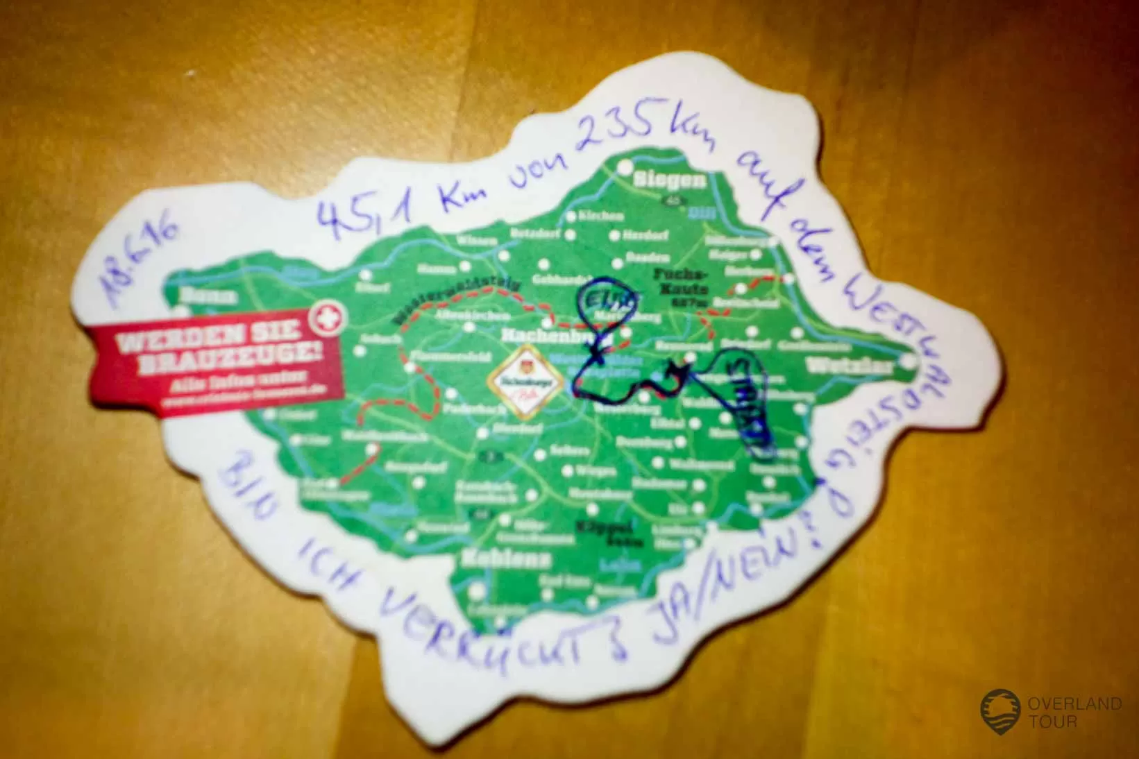 45 Kilometer – Ja bin ich den verrückt? 45 Kilometer – Ja bin ich den verrückt?