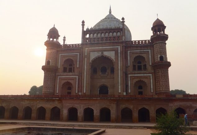 Das Humayun-Mausoleum in Dehli