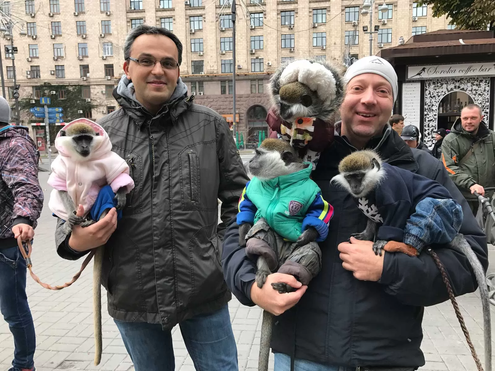 Mach dich zum Affen – Touristenfalle in Kiew Mach dich zum Affen – Touristenfalle in Kiew