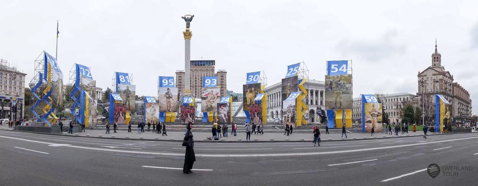 Kiew - Ukraine Der Majdan in Kiew