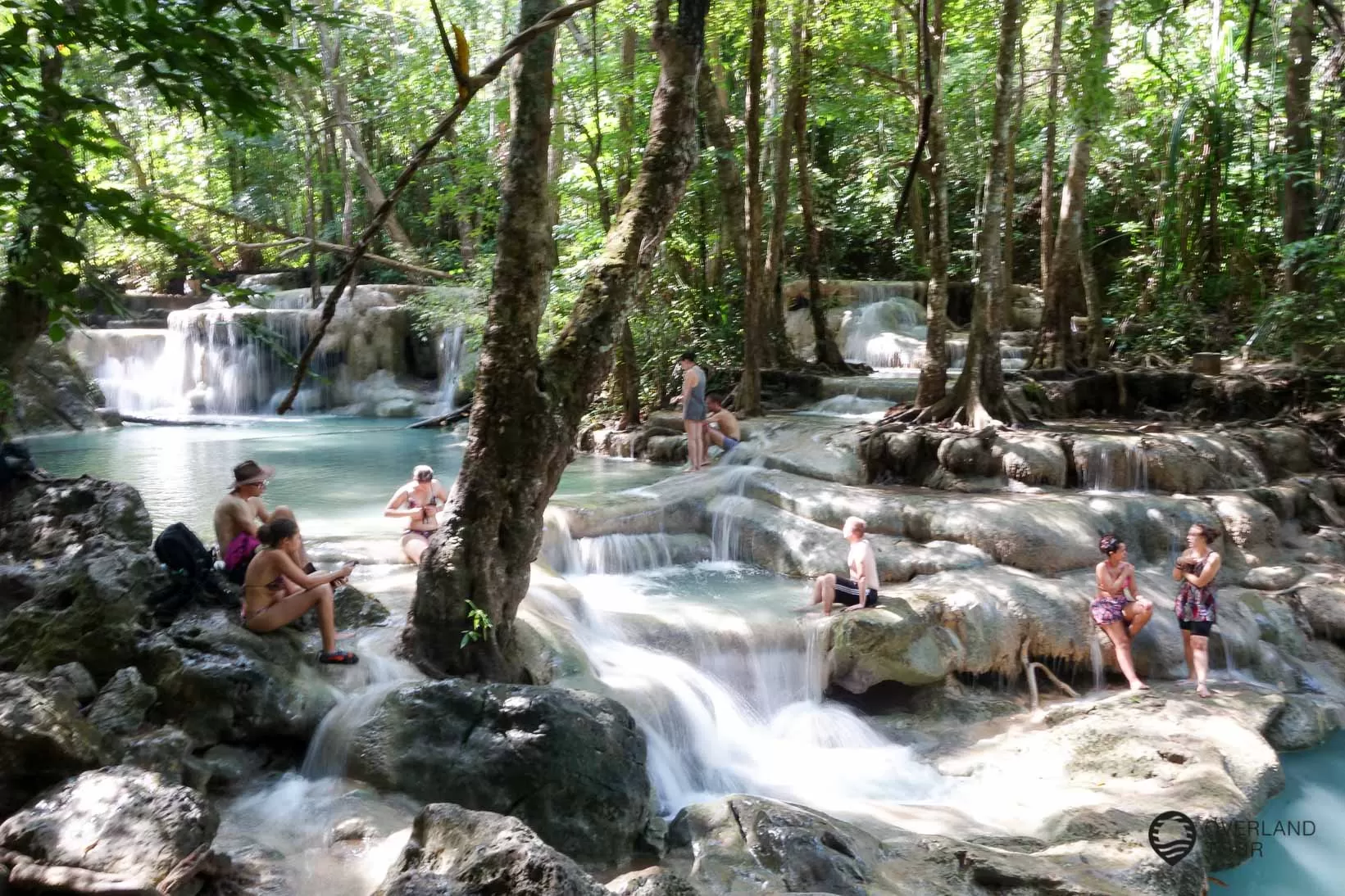 Erawan Wasserfällen Level 5 der Erawan Waterfalls