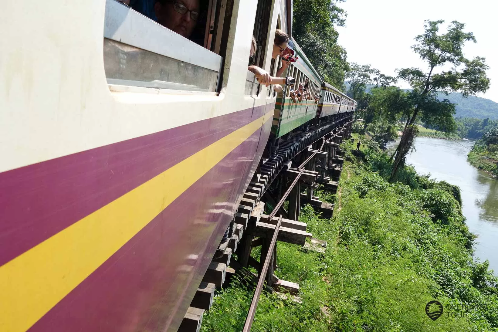 Kanchanaburi - Brücke am Kwai - Death Railway