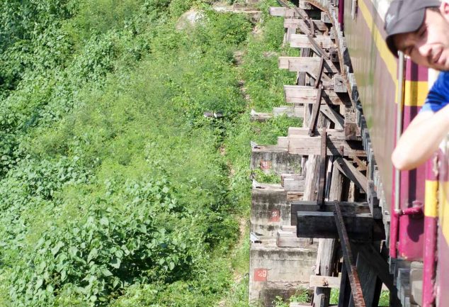 Kanchanaburi - Brücke am Kwai - Death Railway