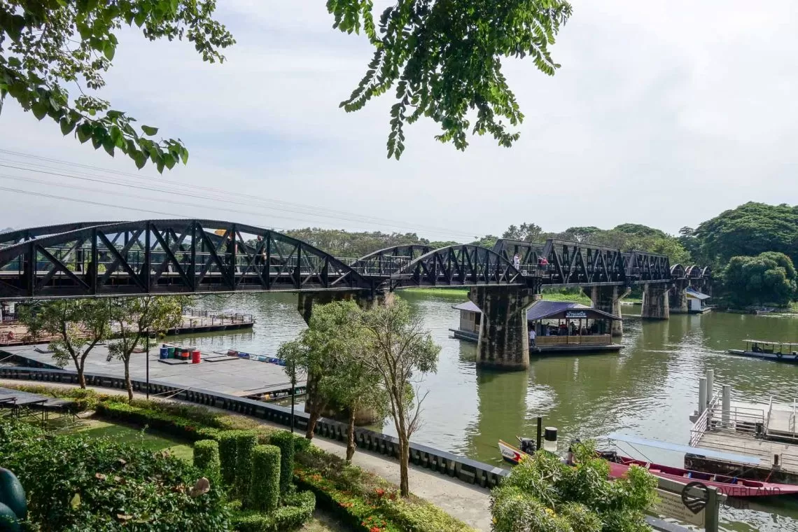 Kanchanaburi - Brücke am Kwai - Death Railway