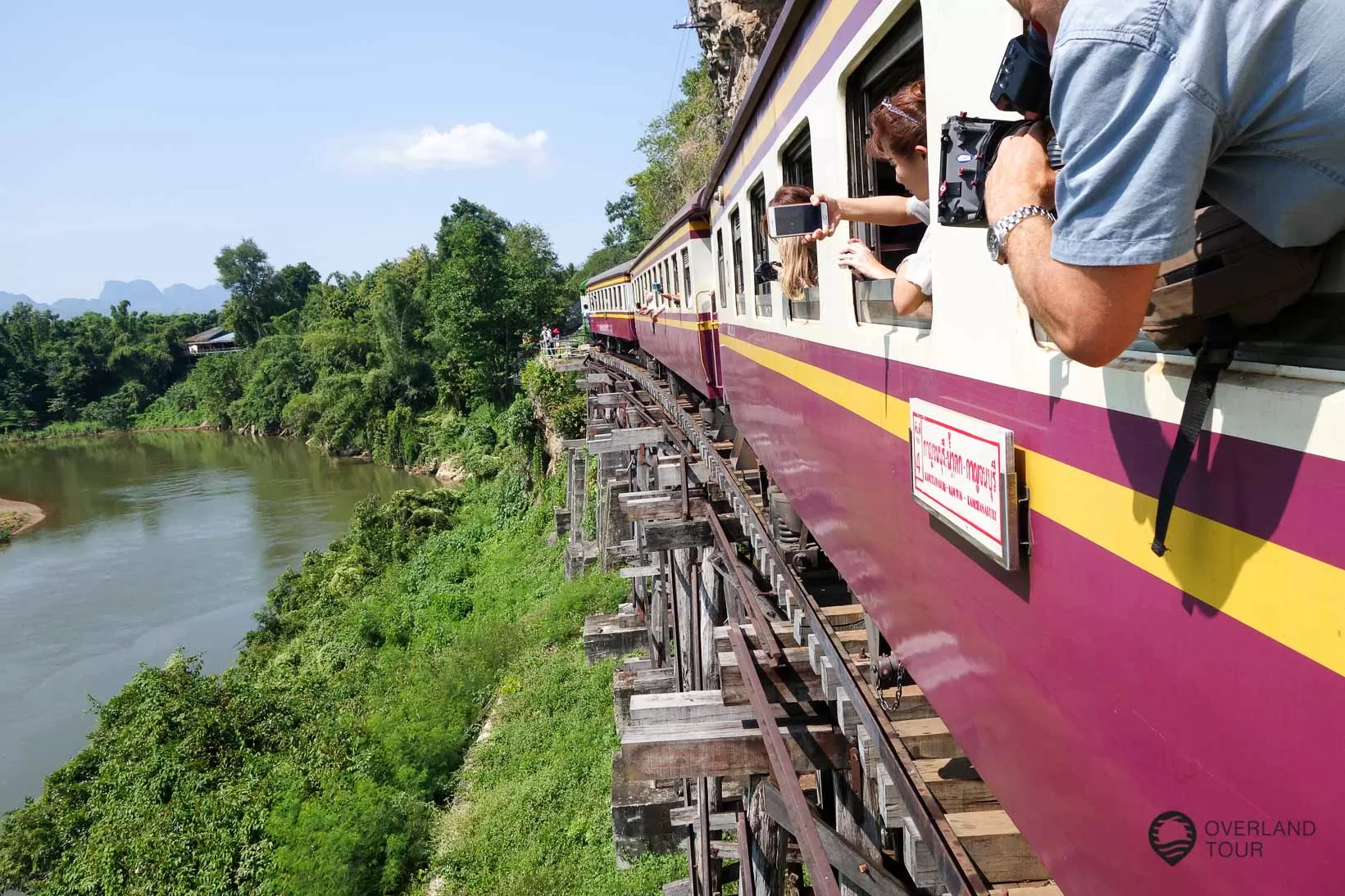 Kanchanaburi - Brücke am Kwai - Death Railway Kanchanaburi - Brücke am Kwai - Death Railway
