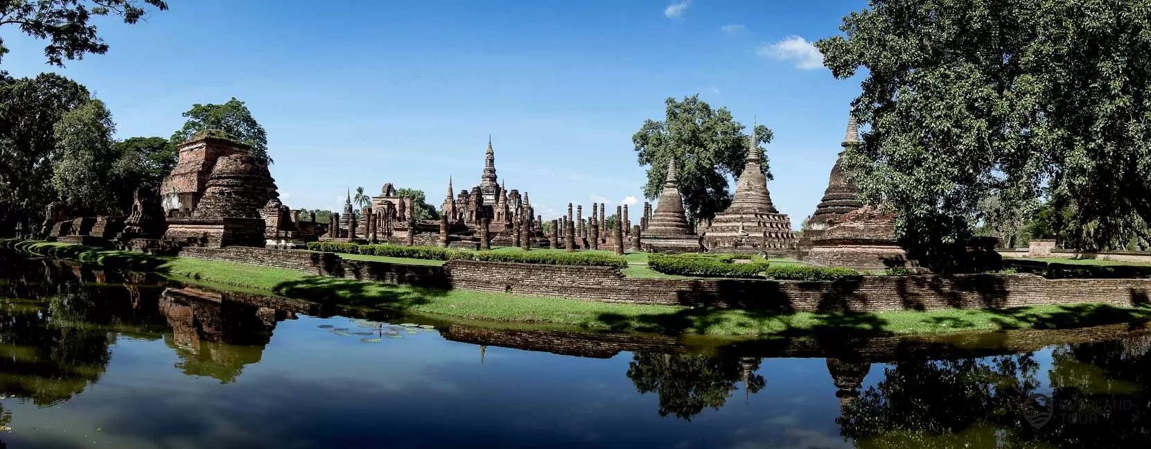 Sukhothai Historical Park Das Wat Mahathat im Historical Park Sukhothai