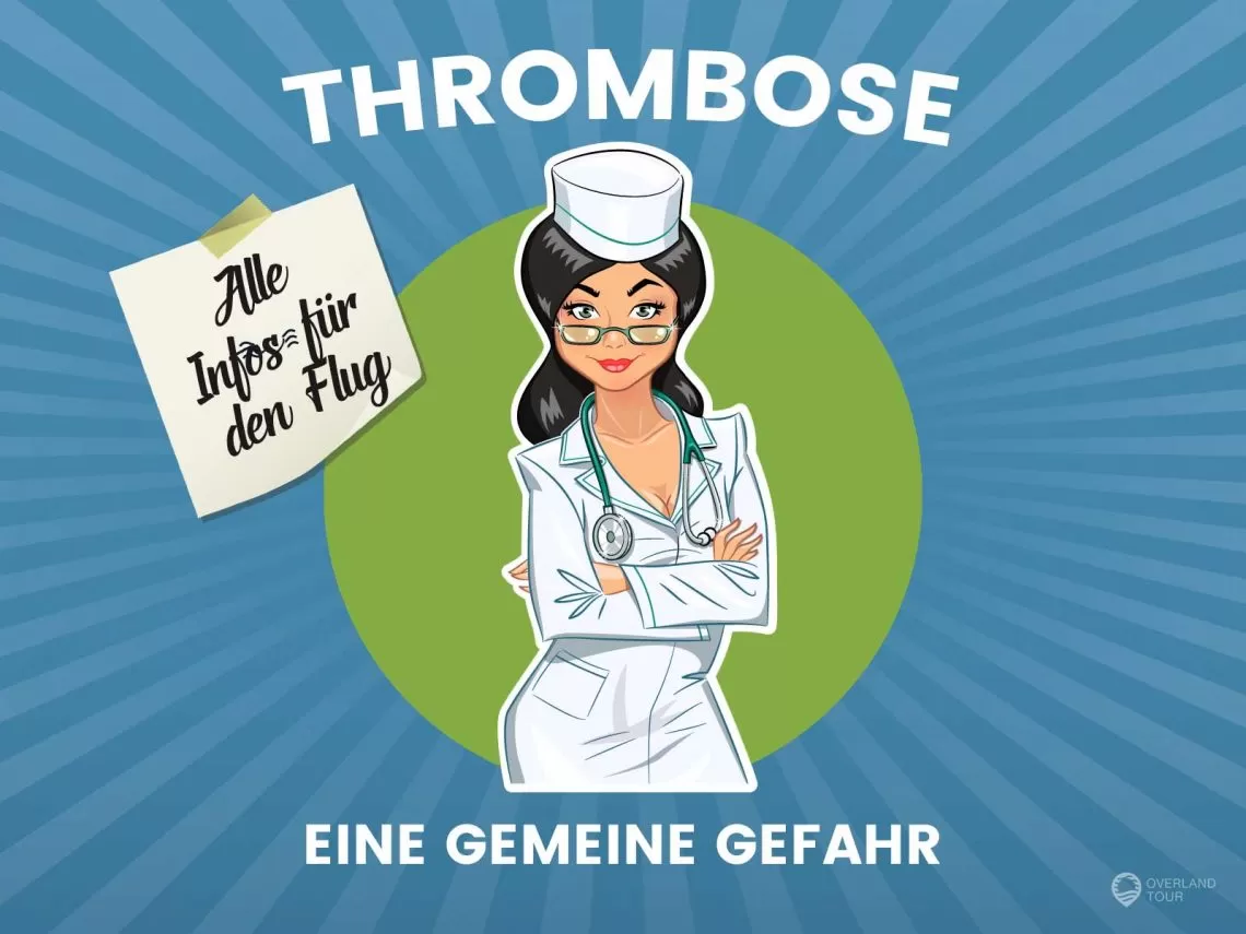Thromboseauf Langstreckenflügen - Was Du beachten solltest