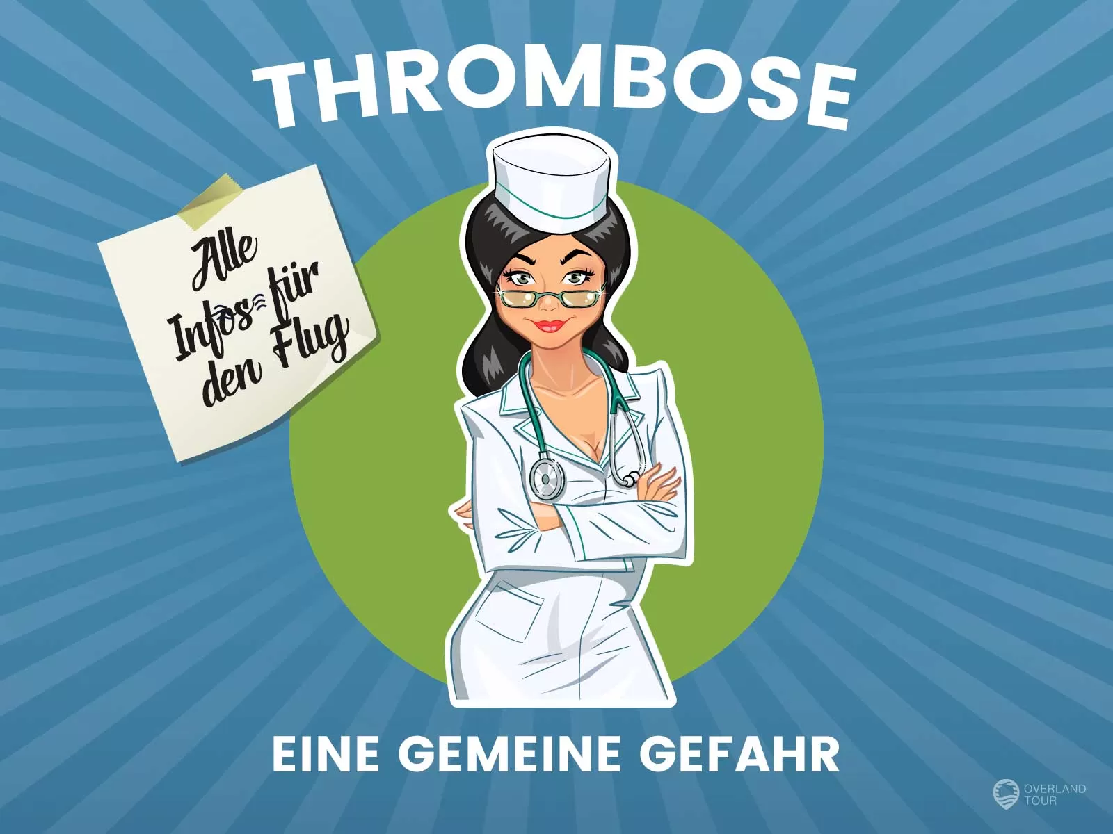 Thromboseauf Langstreckenflügen - Was Du beachten solltest