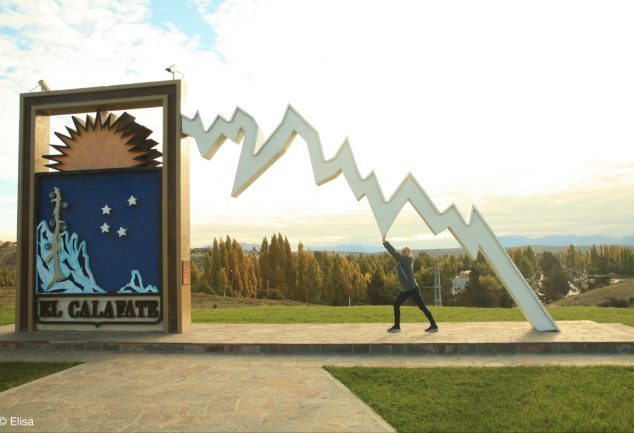 Elisa made it to El Calafate!