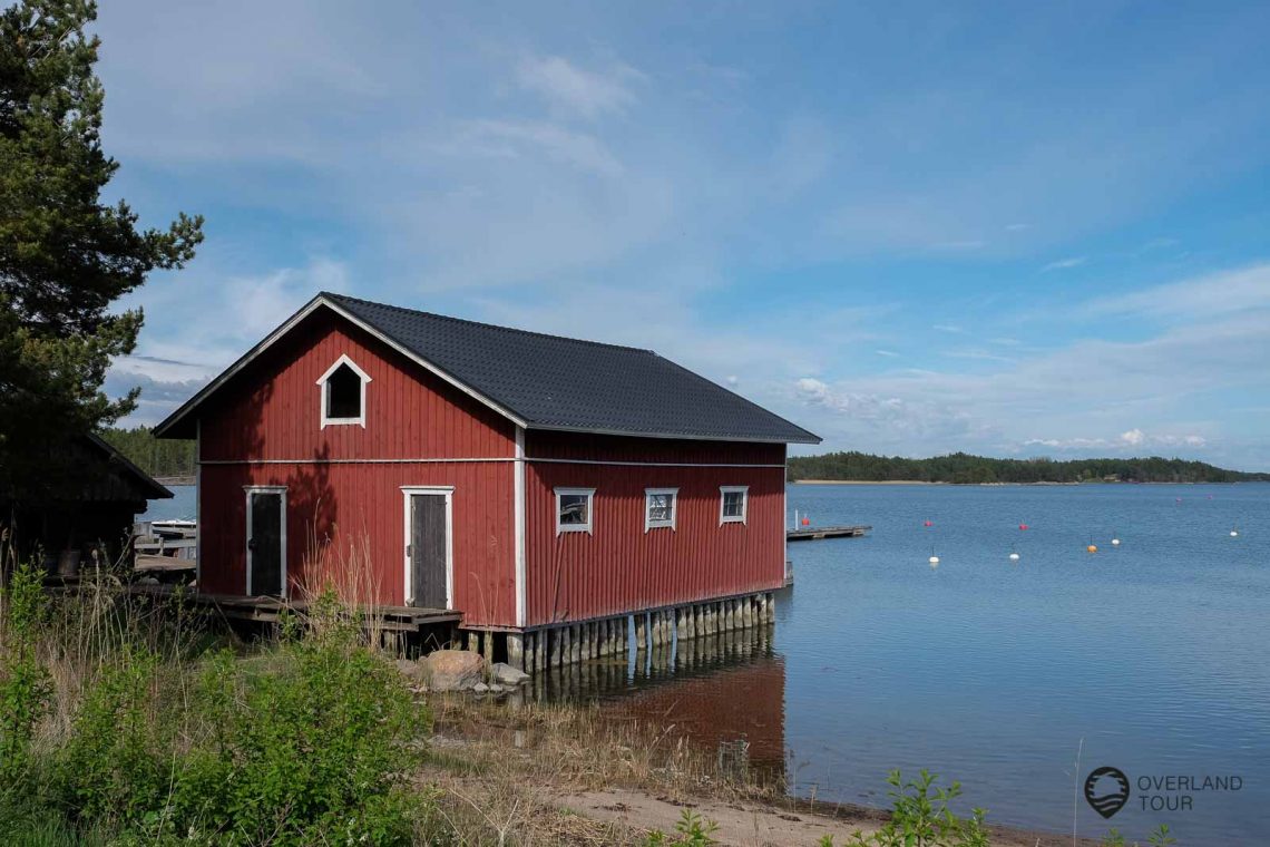 Die Insel Kirjais ist leicht zu erreichen von Turku