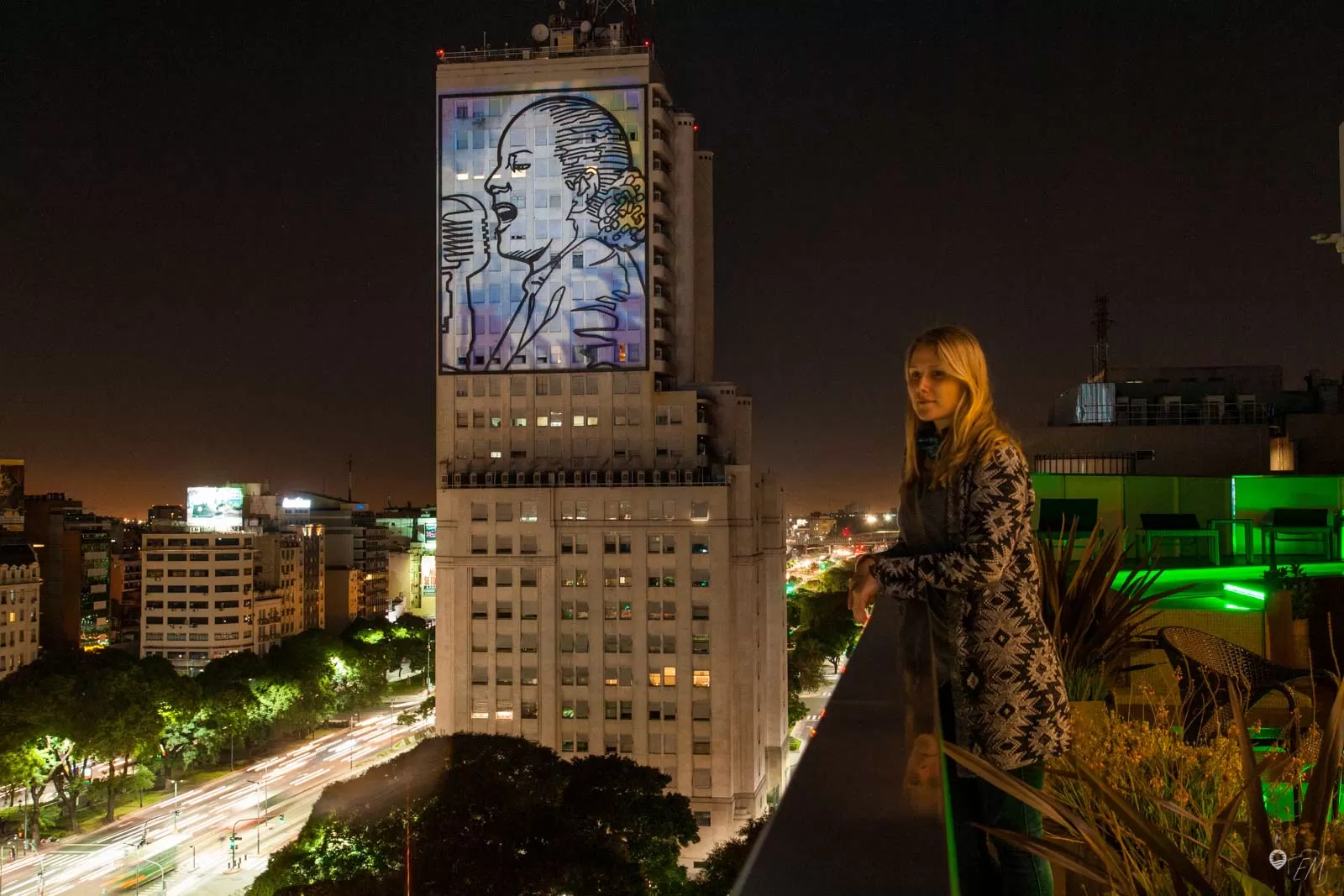 Die reklamierende Evita fordert Gerechtigkeit in Richtung der wohlhabenden Viertel Die reklamierende Evita fordert Gerechtigkeit in Richtung der wohlhabenden Viertel