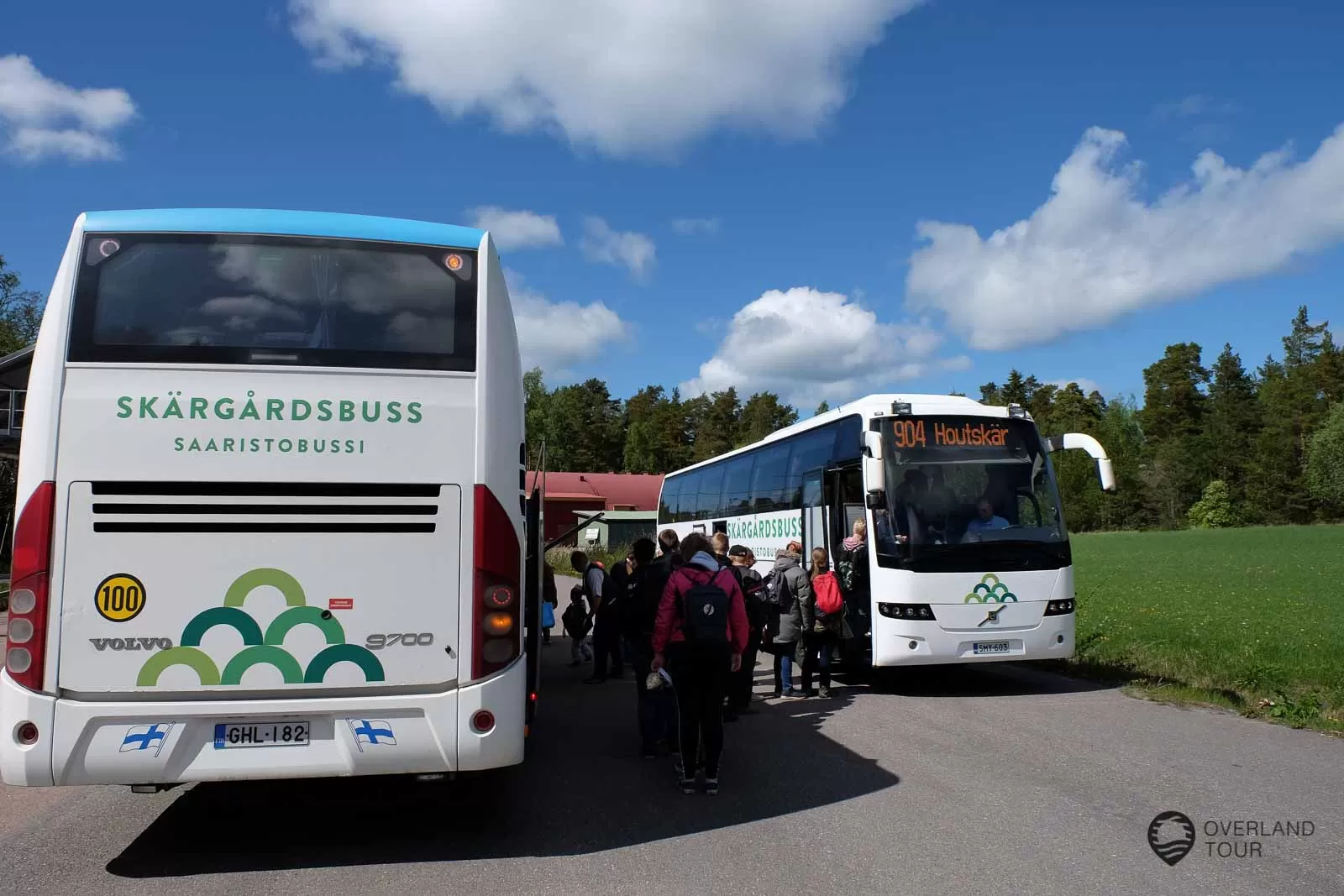 Korpoo - Finish Archipelago Change from the Skärgårdsbuss line 903 to the line 904 to Houtskär