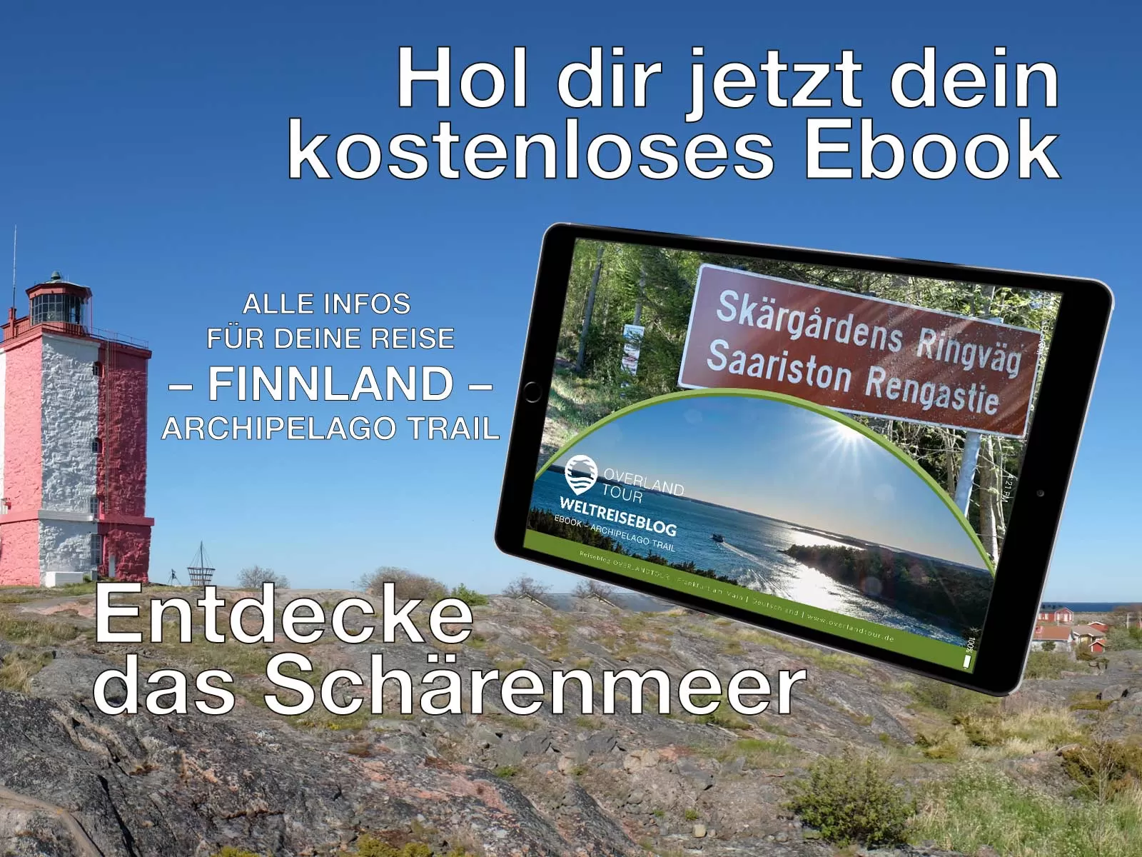Hol dir jetzt dein kostenloses Ebook DER ARCHIPELAGO TRAIL | DAS SCHÄRENMEER
