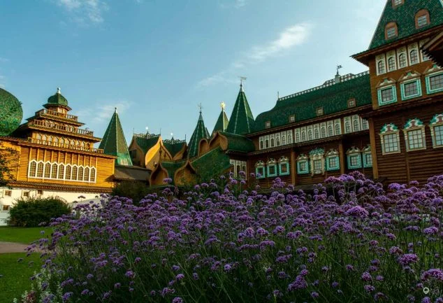 Ein wunderschöner Spätsommertag im Kolomenskoje Park