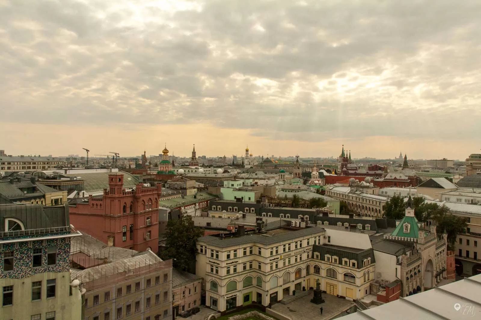 Die Aussicht von der CDM Mall Die Aussicht von der CDM Mall
