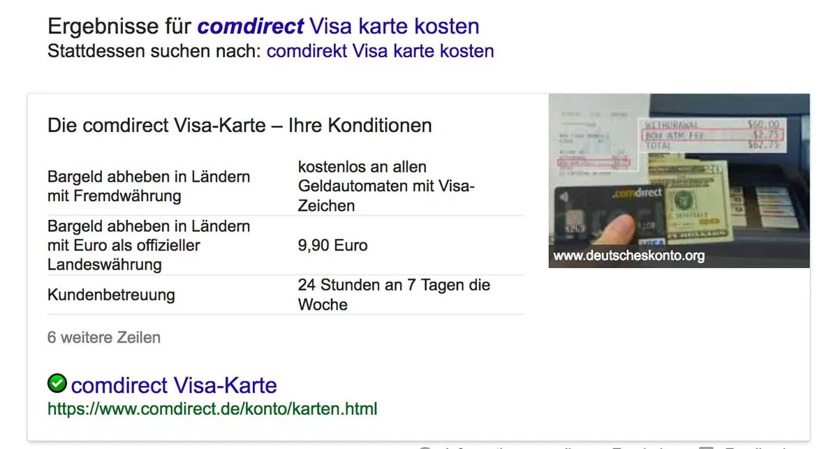 Gibt auch Google bei der Frage aus