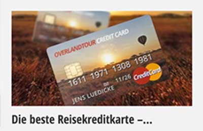 Mehr Informationen zur Reisekreditkarte