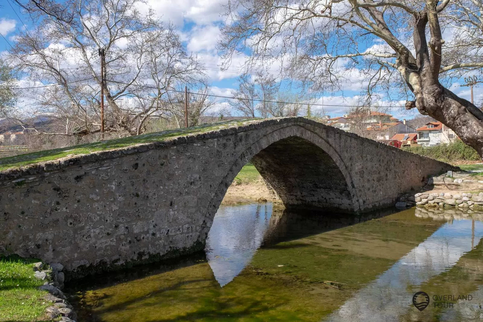 Edessa - Griechenland Die byzantinische Brücke in Edessa