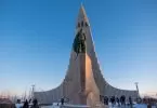 Hallgrímskirkja in Reykjavik, eine der schönsten modernen Kirchen